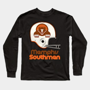 Memphis South Football Team Helmet Long Sleeve T-Shirt